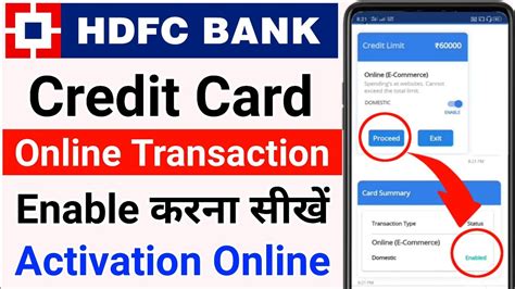 hdfc credit card contactless enable|hdfc activate credit card online.